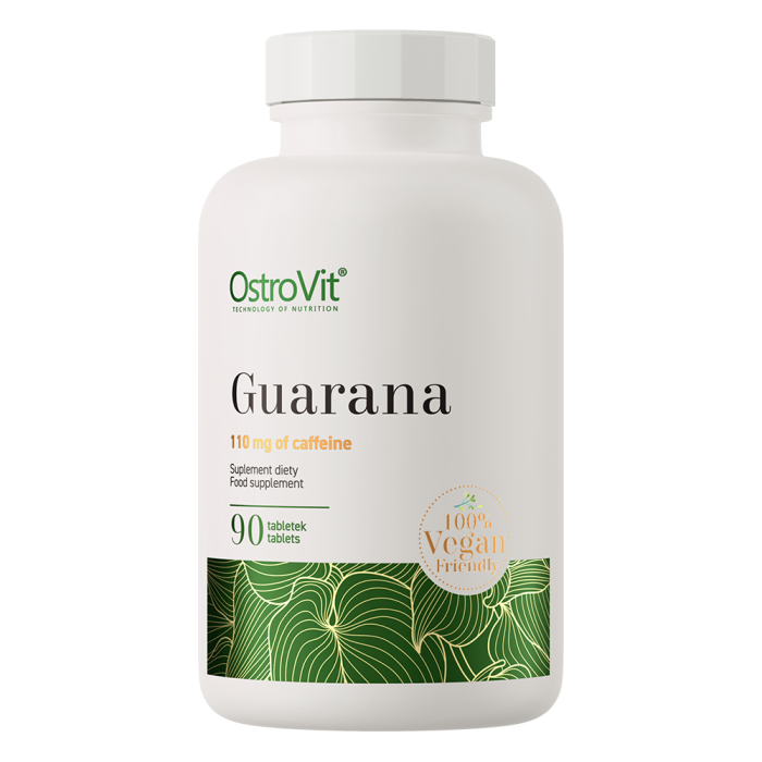 Guarana, OstroVit, Guarana 110mg cofeina, 90 de tablete [1]