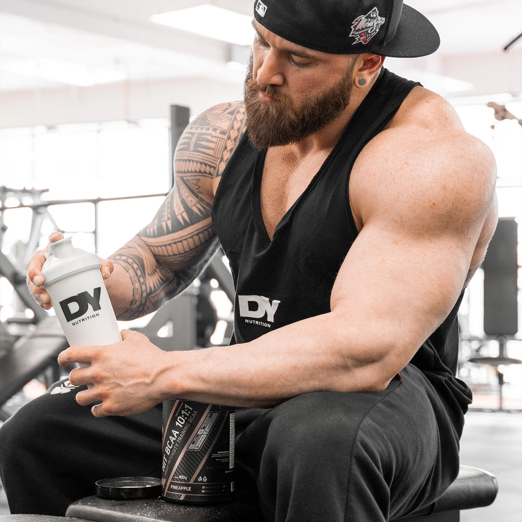 Aminoacizi, DY Nutrition, HIT BCAA 10:1:1, 400 de grame, pudra [6]