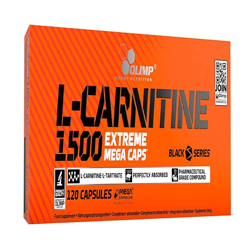 Carnitina, Olimp Sport Nutrition, L-Carnitine 1500 Mega Caps, 120 de capsule [1]