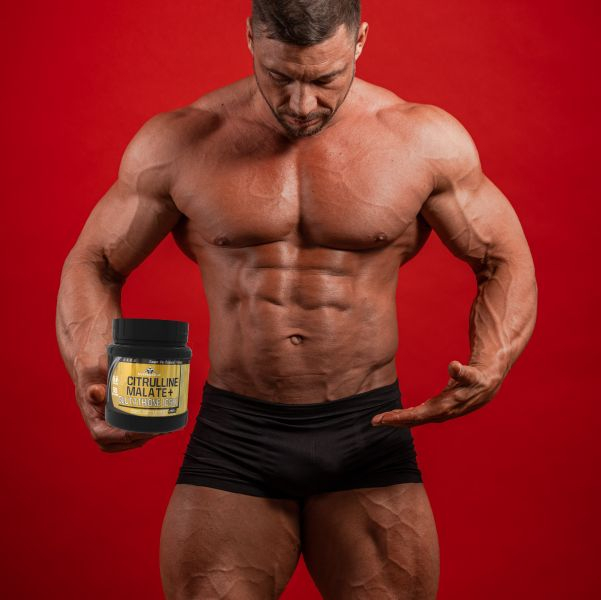 Citrulina + Glutation, Vitabolic, L-Citrulline Malate + Glutathione GSH, 250 de grame, pudra [2]