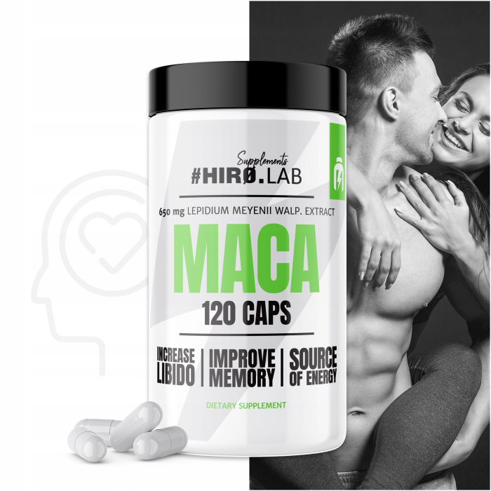 Maca, Hiro Lab, 120 de capsule [5]