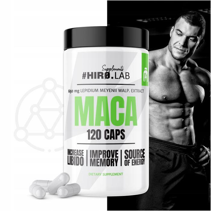 Maca, Hiro Lab, 120 de capsule [7]