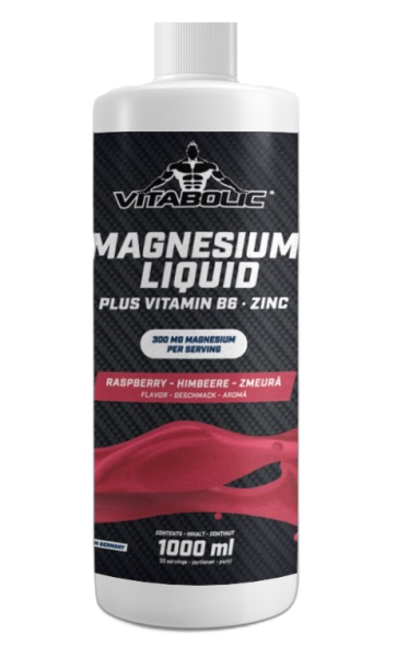 Magneziu lichid, Vitabolic, Magnesium Liquid, sticla de 1 litru [1]