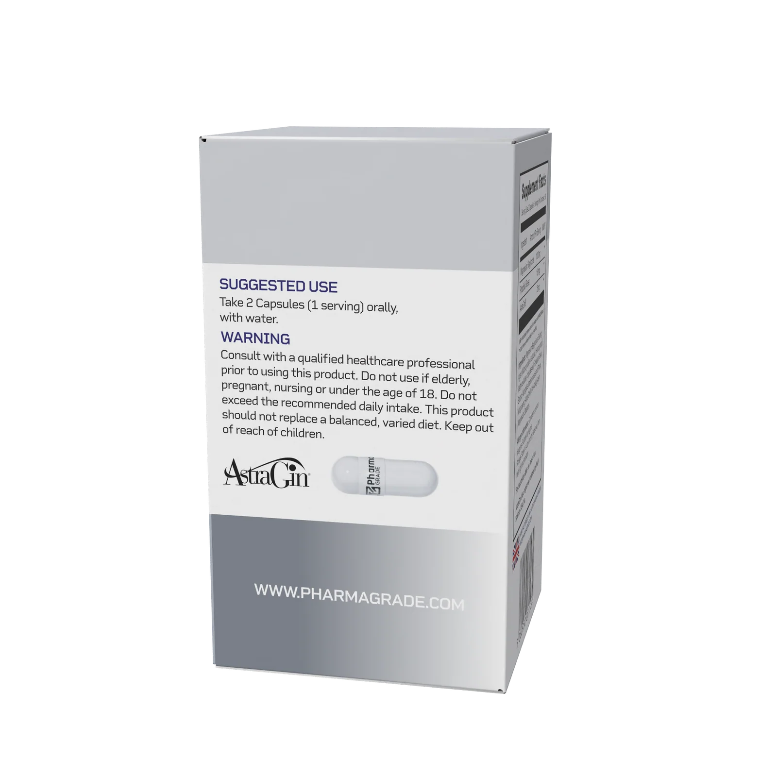 Magneziu bisglicinat, Pharma Grade, Magnebis, 60 de capsule [3]
