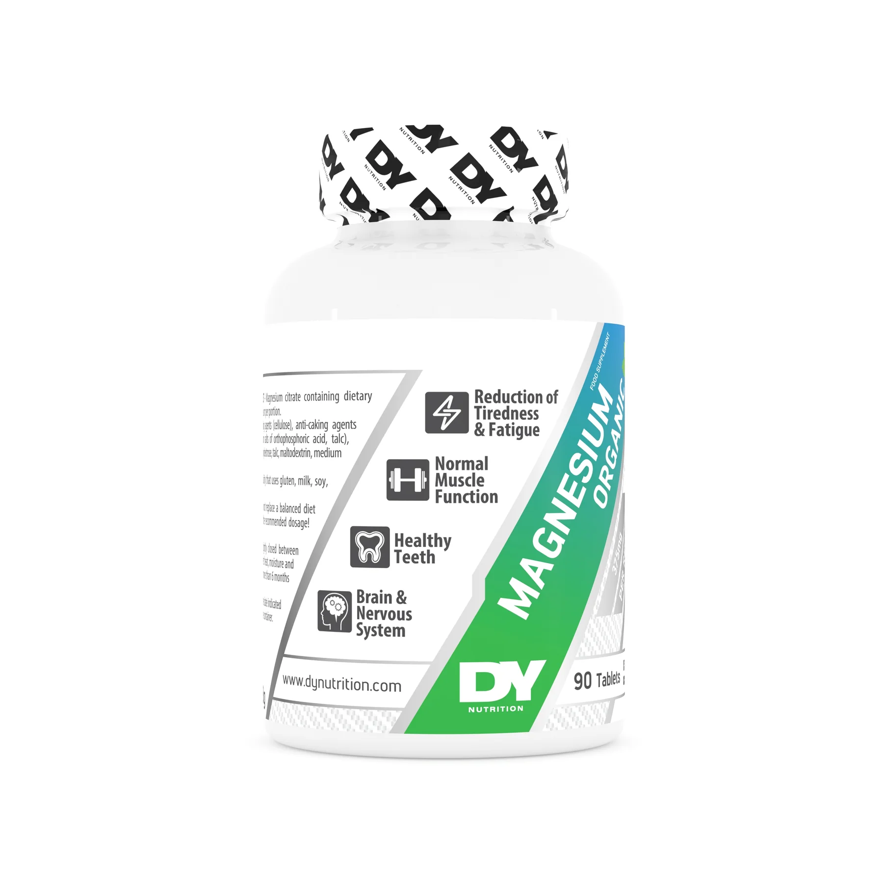 Magneziu, DY Nutrition, Magnesium Organic, 90 de tablete [5]