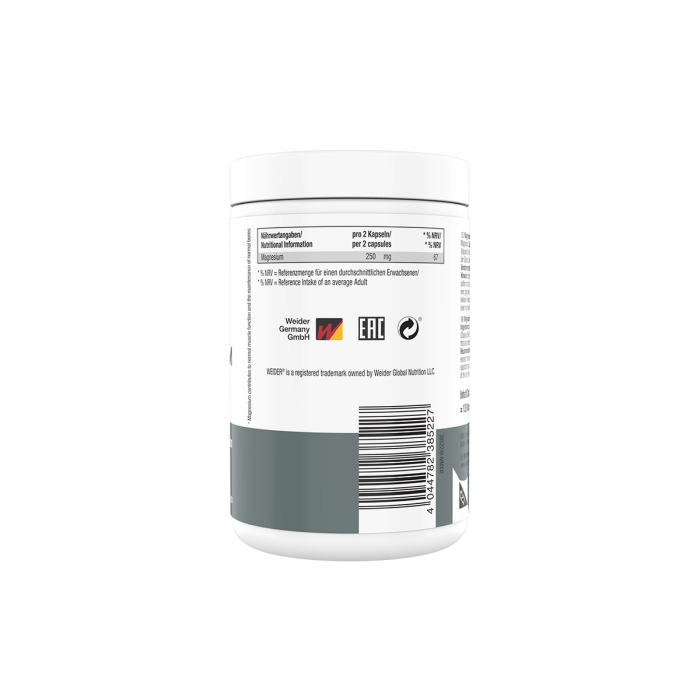 Magneziu, Weider, Magnesium Complex, 120 de capsule [2]