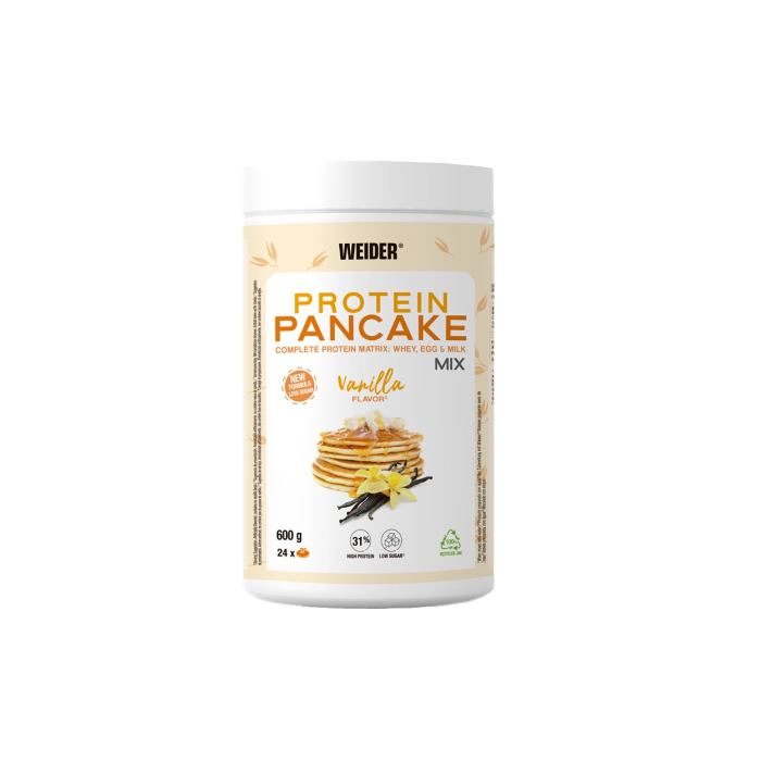 Mix proteic pentru clatite, Weider, Protein Pancake Mix, 600 de grame, pudra [1]