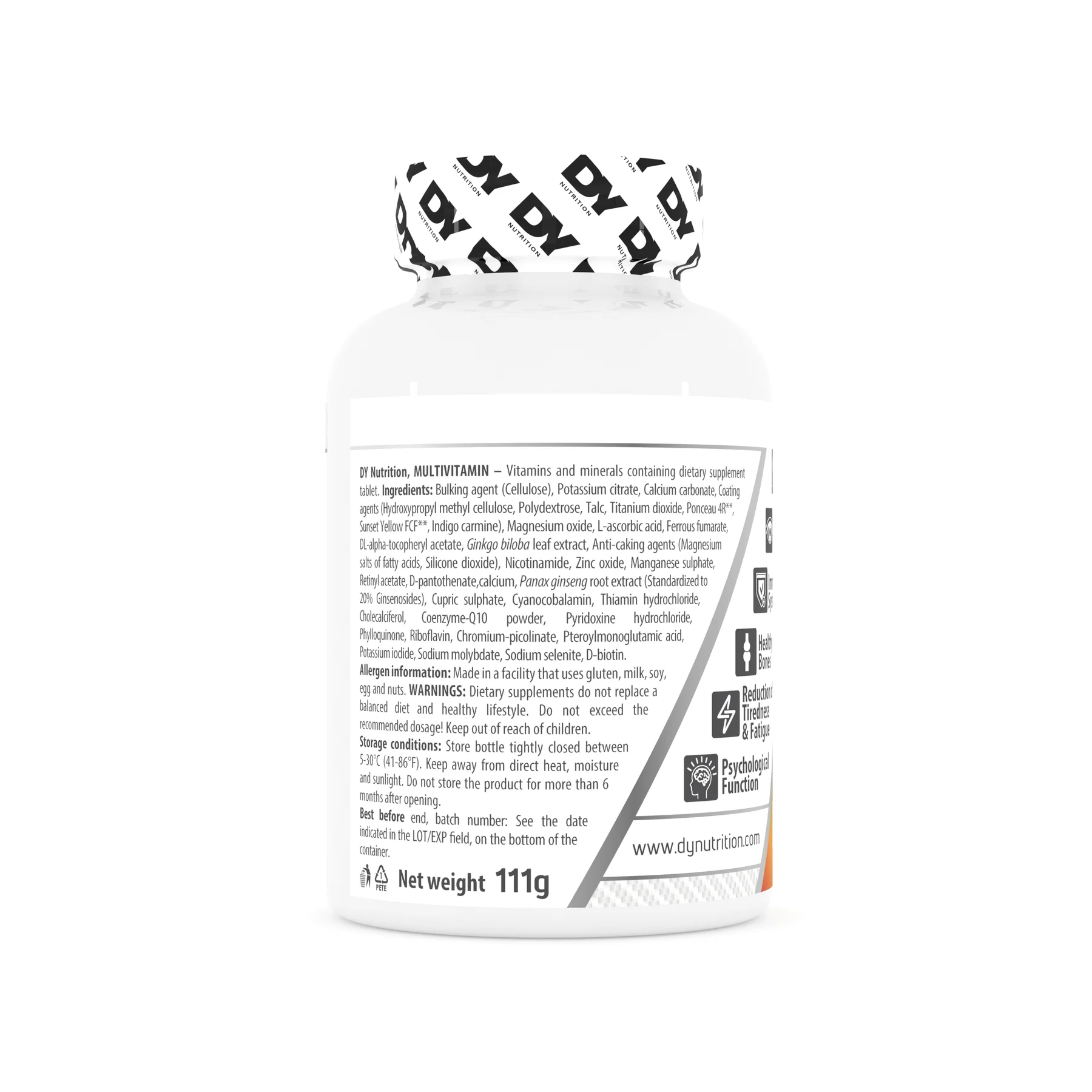 Complex de vitamine, DY Nutrition, Multivitamin Complex, 60 de tablete [4]