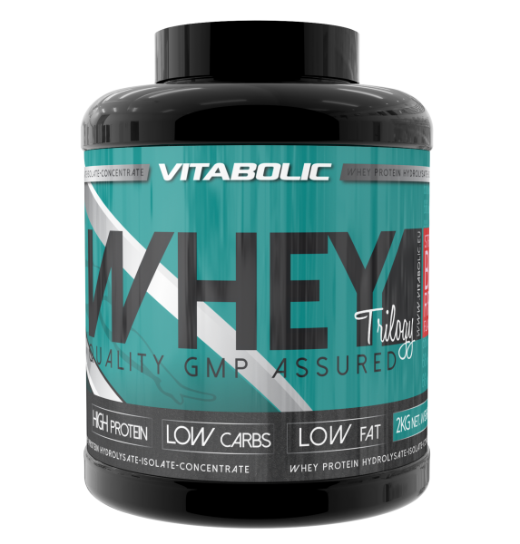 Blend de proteina, Vitabolic, New Whey Trilogy, 2 Kg, pudra proteica [1]