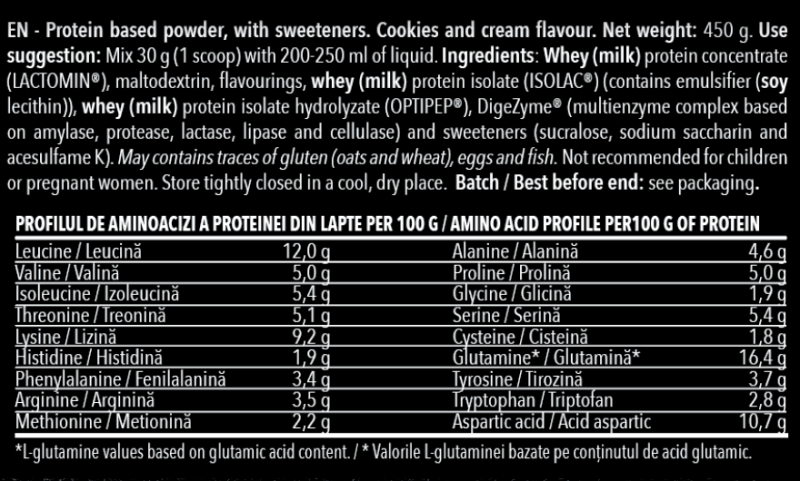 Concentrat proteic, Vitabolic, Whey Trilogy, 900 de grame, pudra proteica [2]