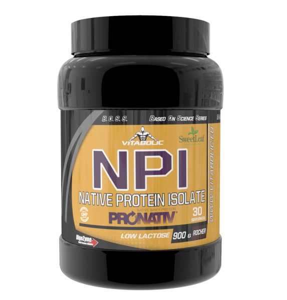 Izolat proteic, Vitabolic, NPI Pronativ, 900 de grame, pudra proteica [2]