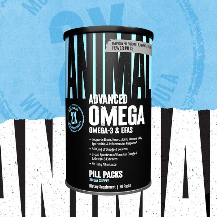 Omega 3, Universal, Animal Advanced Omega-3 & EFAS, 30 pachete cu pastile [3]