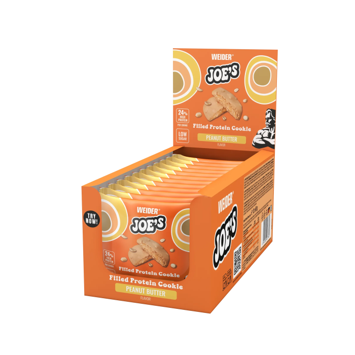 Prajitura proteica, Weider, Joe`s Filled Protein Cookie, 60 de grame [3]