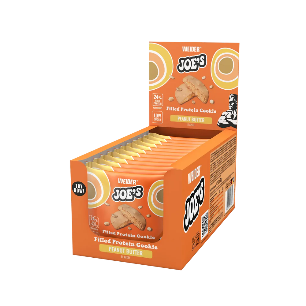 Prajitura proteica, Weider, Joe`s Filled Protein Cookie, 60 de grame [3]