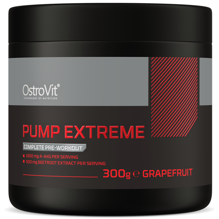 Pre-workout, Ostrovit, Pump Extreme, 300 de grame, pudra [1]