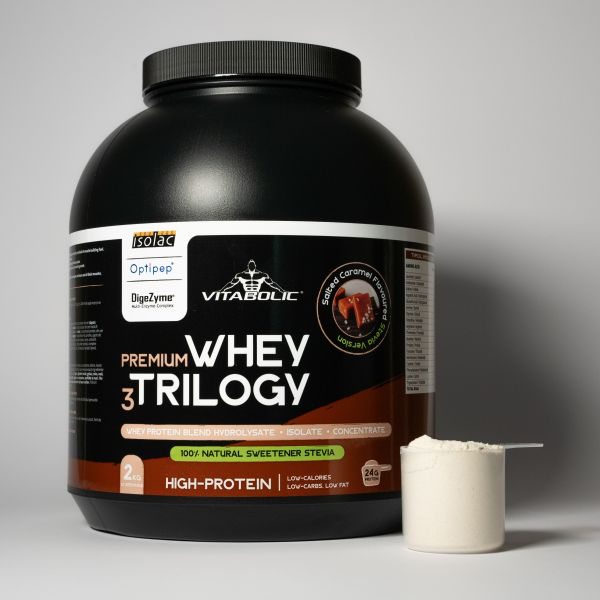 Blend de proteina, Vitabolic, Premium Whey Trilogy, 2Kg, pudra proteica [4]