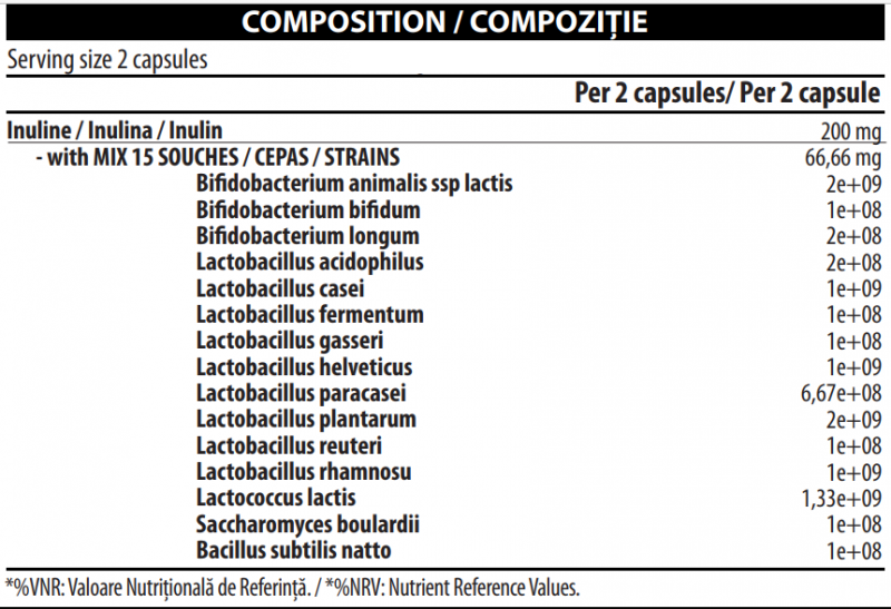 Probiotice, Vitabolic, ProbiMore, 60 de capsule [3]