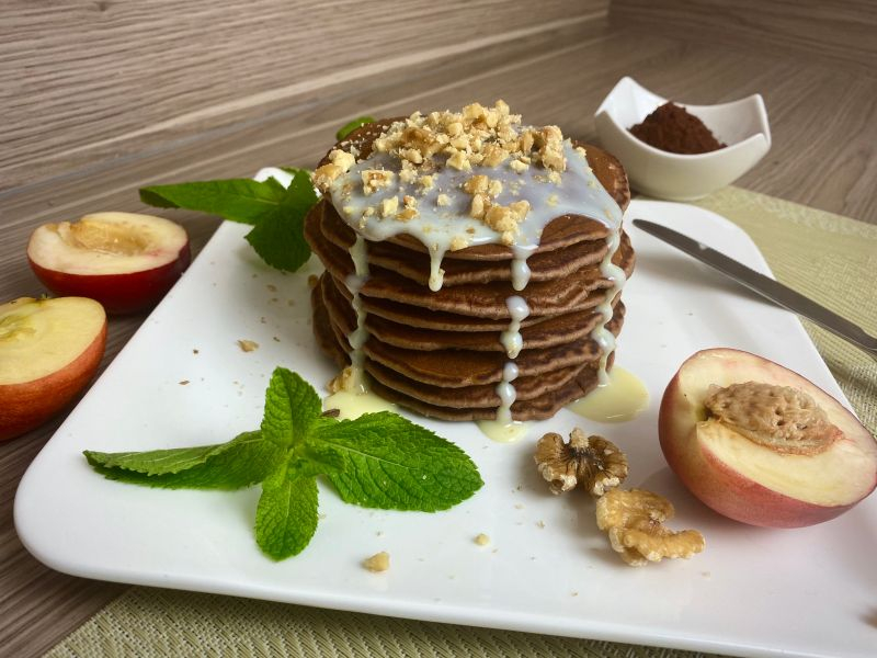 Pudra proteica pentru clatite, Vitabolic, Protein Pancake Delights, 500 de grame, pudra [3]