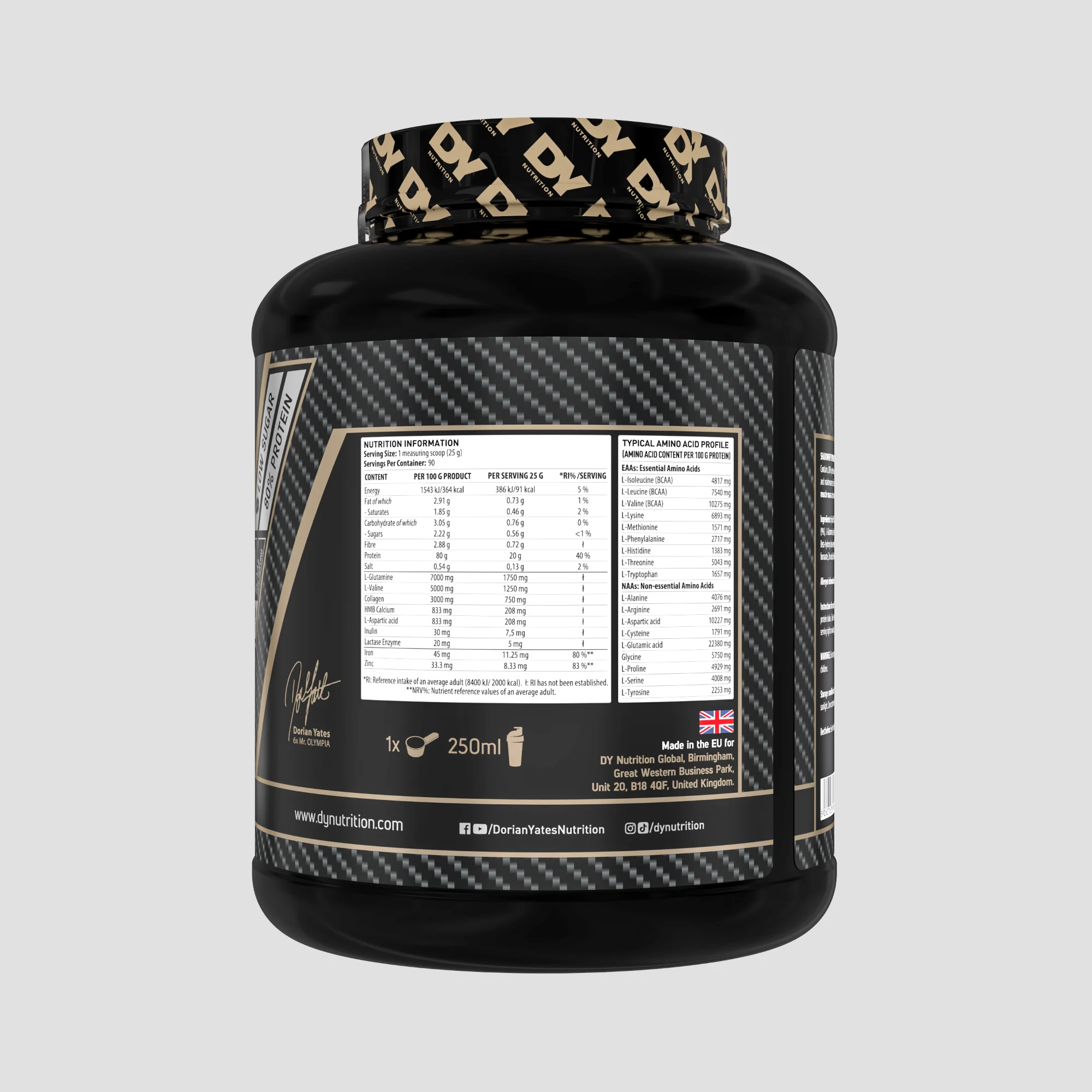 Proteina hidrolizata, DY Nutrition, Shadowhey Hydrolysate, 2.27kg, pudra proteica [3]