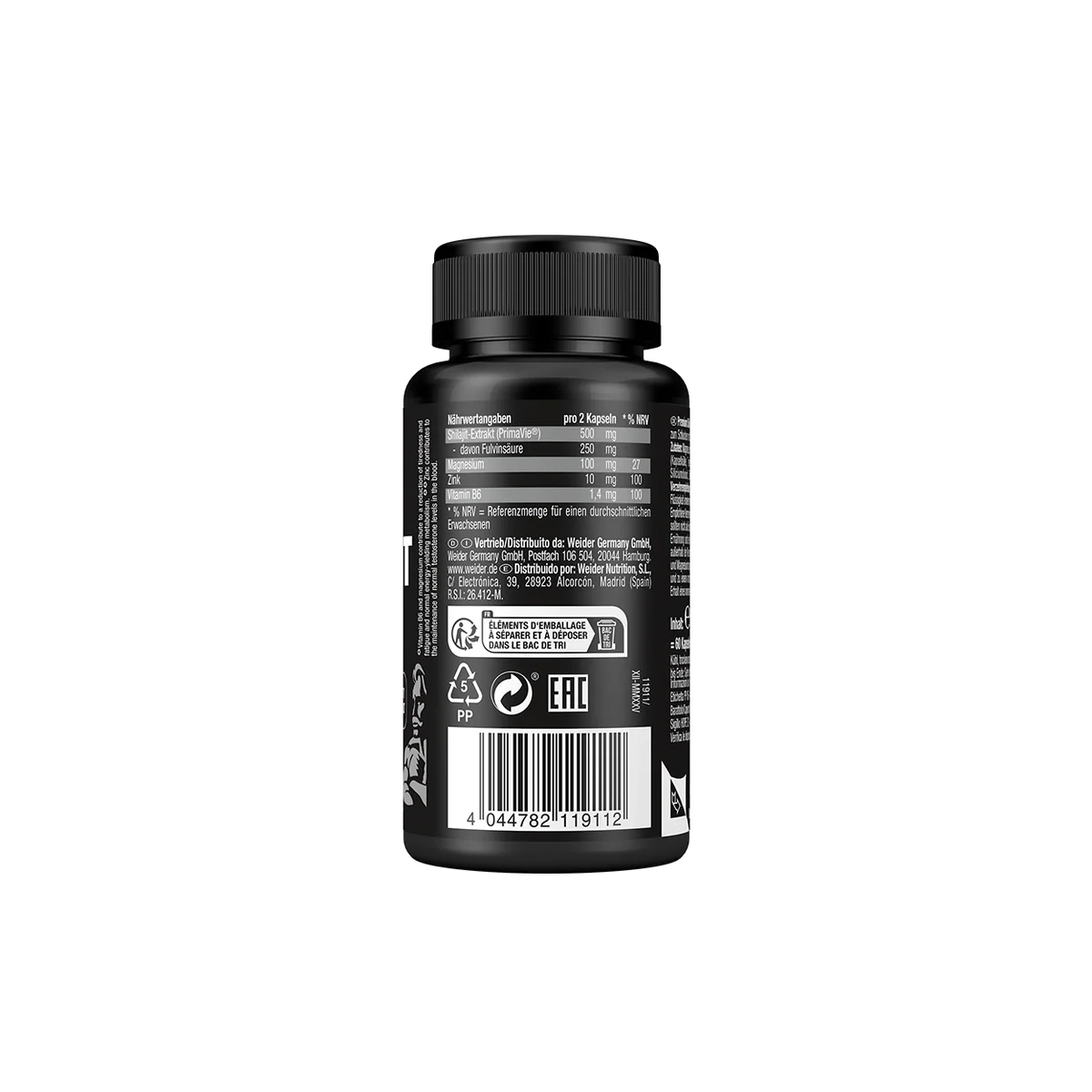 Shilajit, Weider, Premium Shilajit Caps, 30 de portii, 60 de capsule [2]