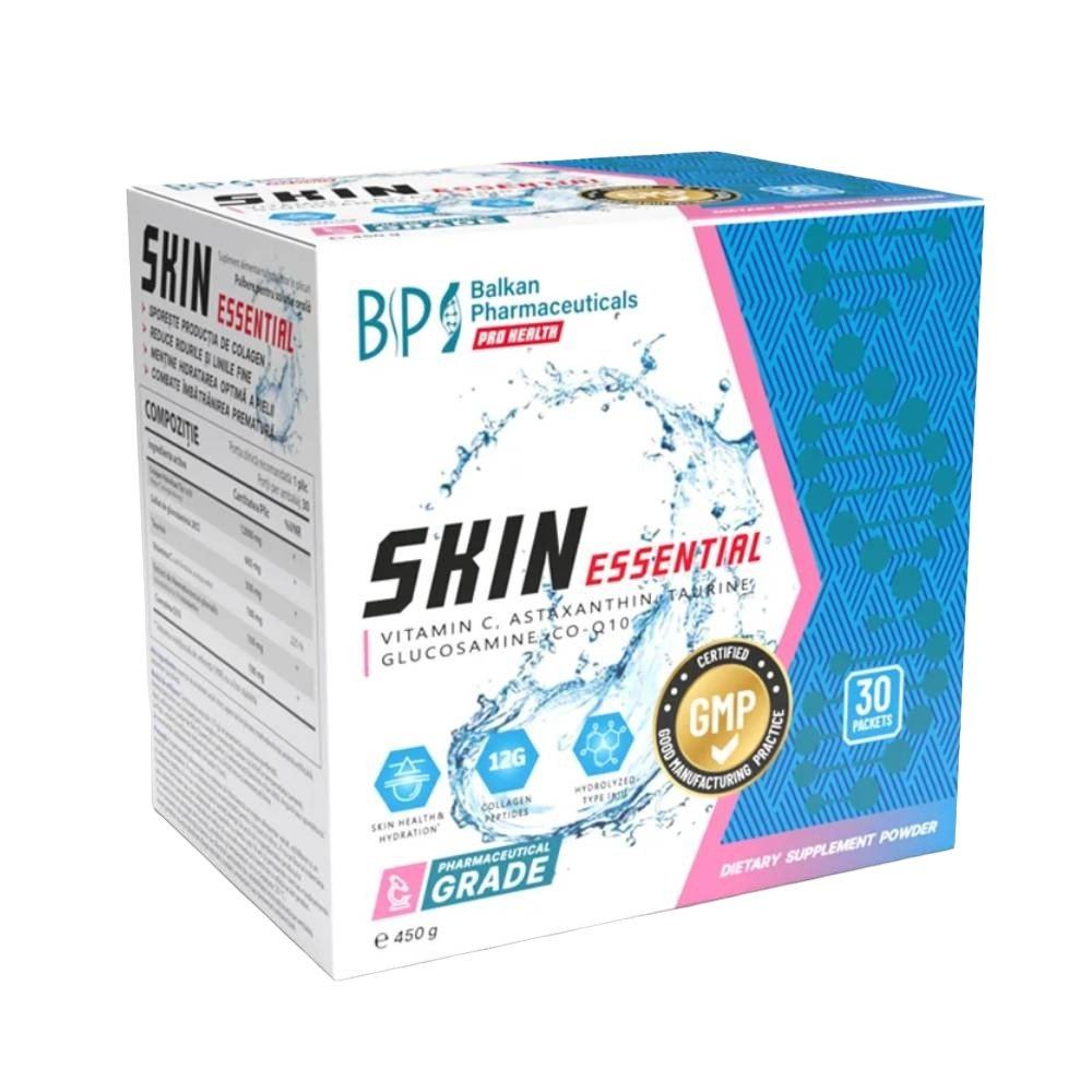 Supliment pentru piele, Balkan Pharmaceuticals, Skin Essential, 30 de plicuri [1]