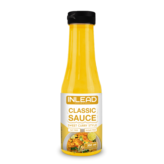 Sos fara grasimi, Inlead, Classic sweet curry sauce, sticla de 350ml [1]