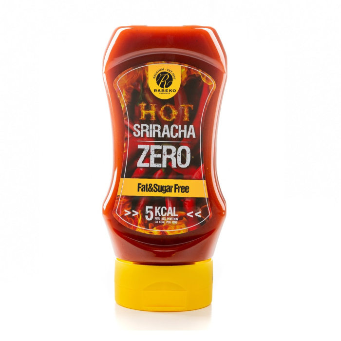 Sos fara grasimi, Rabeko, Hot Sriracha Zero, borcan de 350ml [1]