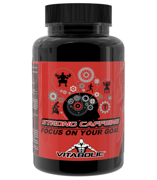 Cofeina, Vitabolic, Strong Caffeine, 100 de capsule [1]