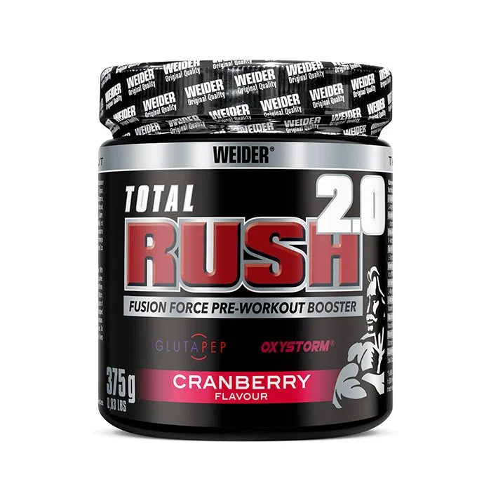 Pre-workout, Weider, Total Rush 2.0, 375 de grame, pudra [1]