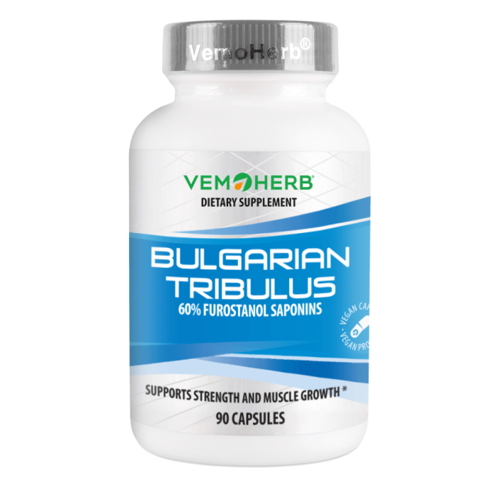 Tribulus, VemoHerb, Bulgarian Tribulus, 90 de capsule [1]