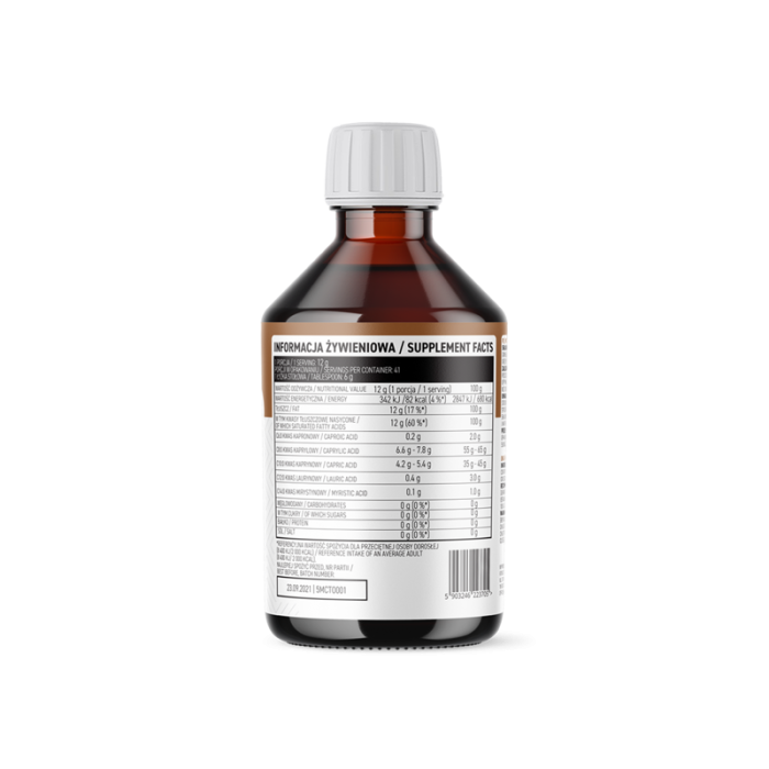 Ulei MCT, Ostrovit, MCT Oil, 500ml [2]