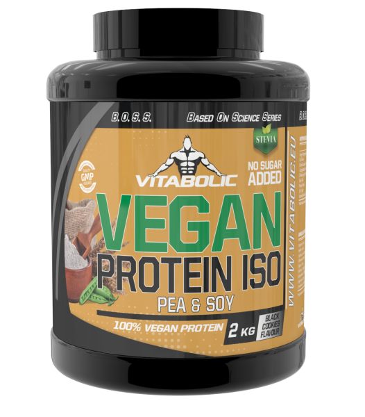Proteina vegana, Vitabolic, Vegan protein Iso, 2kg, pudra proteica [1]