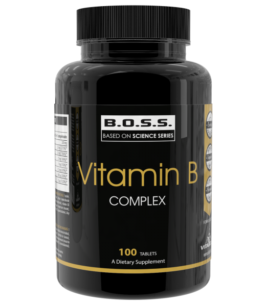 Complex de Vitamin B, Vitabolic, 100 de tablete [1]