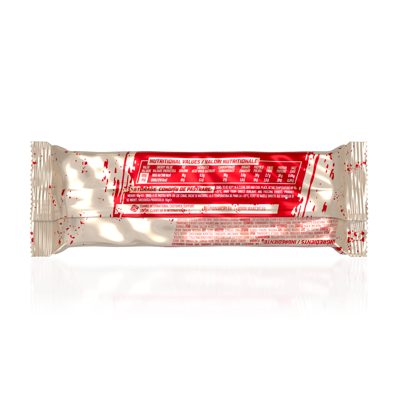 Baton proteic, Genius Nutrition, Warcry Bar, 55 de grame [1]