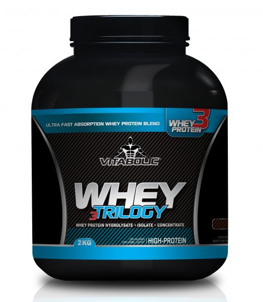 Concentrat proteic, Vitabolic, Whey Trilogy Standard, 2kg, pudra proteica [1]