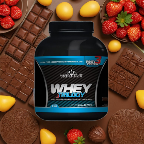 Concentrat proteic, Vitabolic, Whey Trilogy Standard, 2kg, pudra proteica [5]