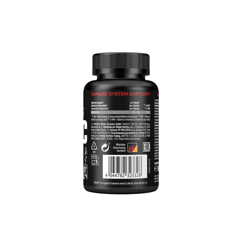 Zinc, Weider, Strong Zinc 25mg, 120 de capsule [2]