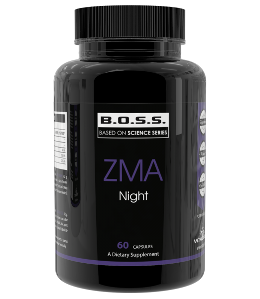 Zinc Magneziu + Melatonina, Vitabolic, ZMA Night, 60 de capsule [1]