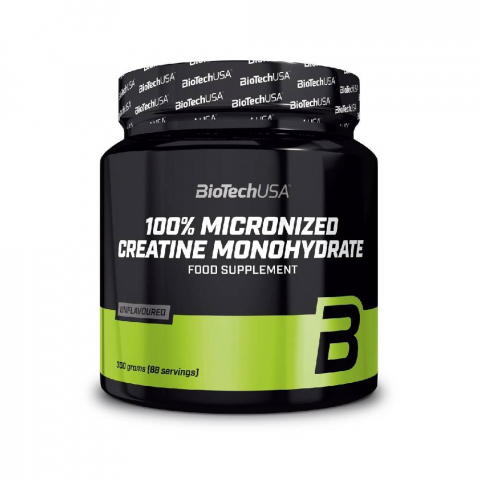 Monohidrata - Creatine, Biotech USA, 100% Micronized Creatine Monohydrate, 300 de grame, pudra