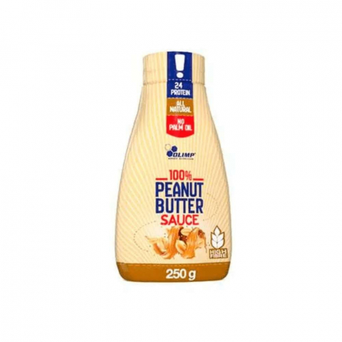Sosuri - Unt de arahide, Olimp Sport Nutrition, 100% Peanut butter sauce, 250 de grame