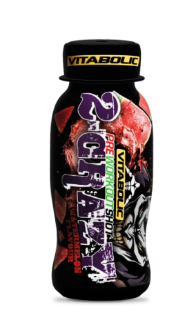 Pre-workout - Pre-workout, Vitabolic, 2-Crazy, shot de 100ml cu 2 portii