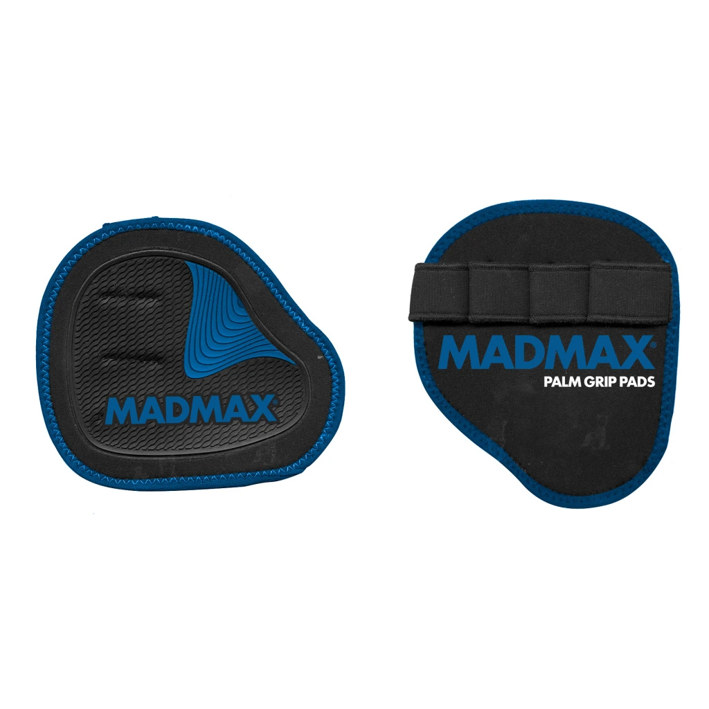 Diverse - Pad-uri cu grip pentru palme, MadMax, Palm Grip Pads, Black/Blue