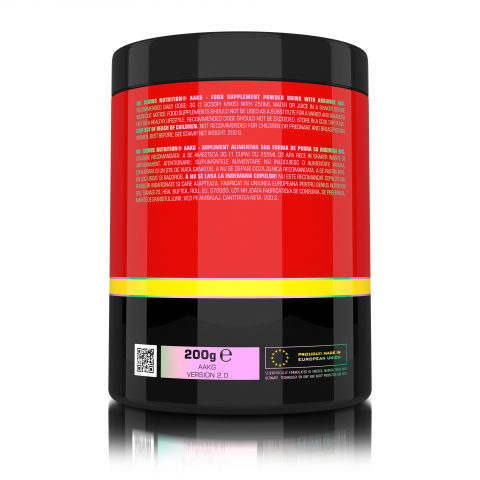 Arginina, Genius Nutrition, AAKG, 200 de grame, pudra [2]