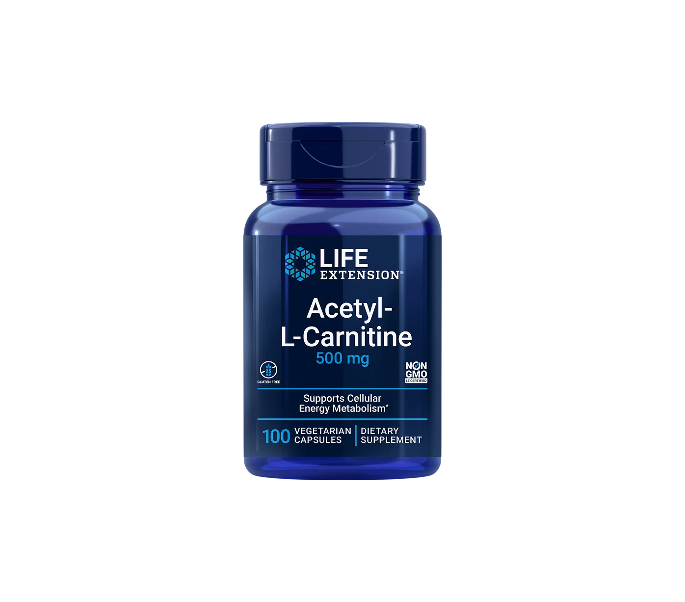 Slabire si definire - Acetil L-Carnitina, Life Extension, Acetyl-L-Carnitine, 50 de portii, 100 de capsule
