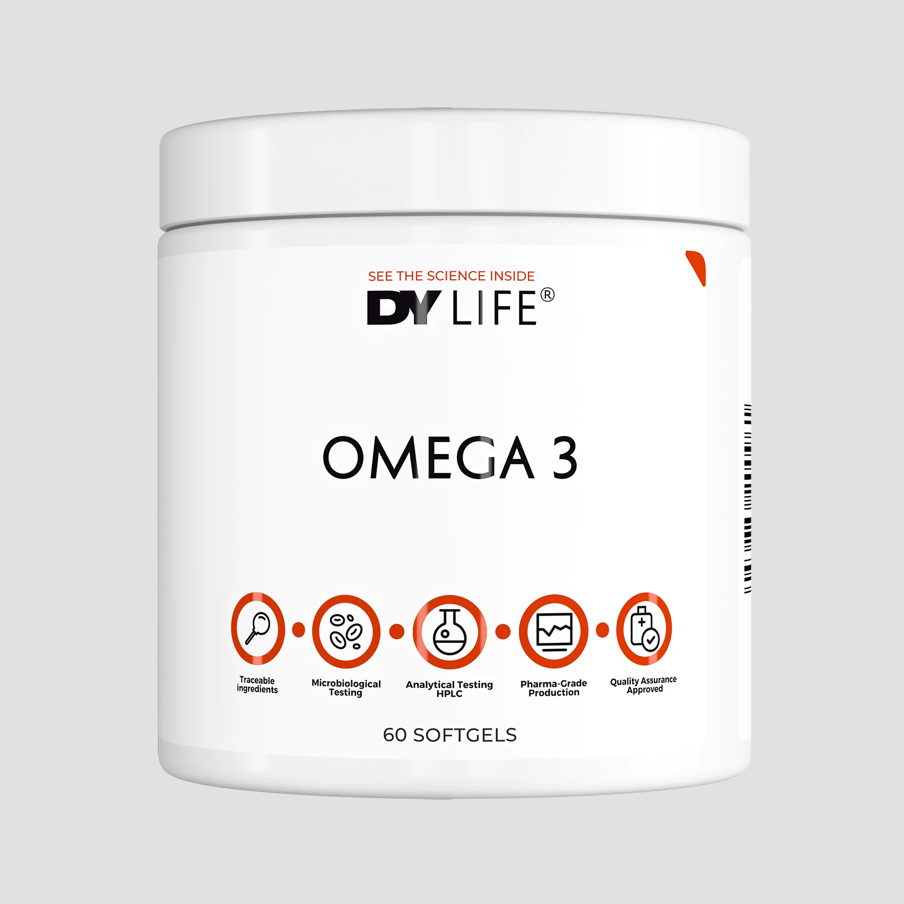 Omega 3 & Acizi grasi - Acizi grasi Omega 3, DY Life, Omega 3, 60 de capsule moi