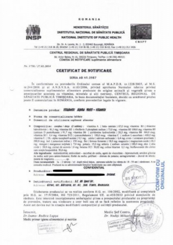 Complex de multivitamine, Vitabolic, Alpha MultiVitamin, 90 de tablete [3]