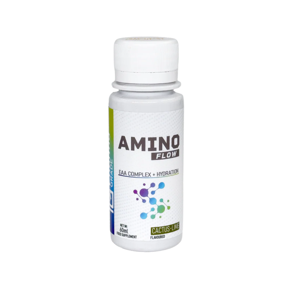 Electroliti & Hidratare - Aminoacizi esentiali EAA + Electroliti, Pharma Grade, Amino Flow EAA Comple + Hydration, Shot de 60ml