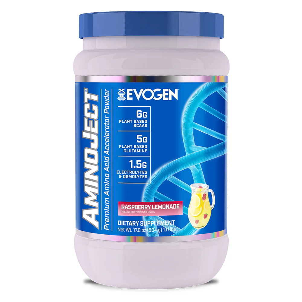BCAA - Aminoacizi, Evogen, AminoJect, 486 grame, pudra