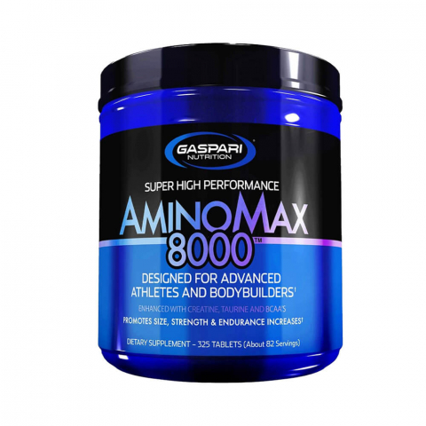 Aminoacizi - Complex de aminoacizi, Gaspari Nutrition, Aminomax 8000, 325 de tablete