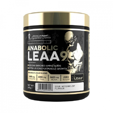 EAA - Aminoacizi esentiali - Aminoacizi esentiali, Kevin Levrone, Anabolic LEAA9, 240 de grame, pudra